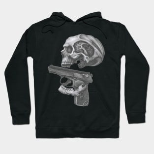 weapons and skull Hoodie